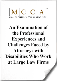 Recommendations for Inclusion of Attorneys with Disabilities