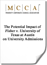 The Potential Impact of Fisher v. University of Texas at Austin of University Admissions